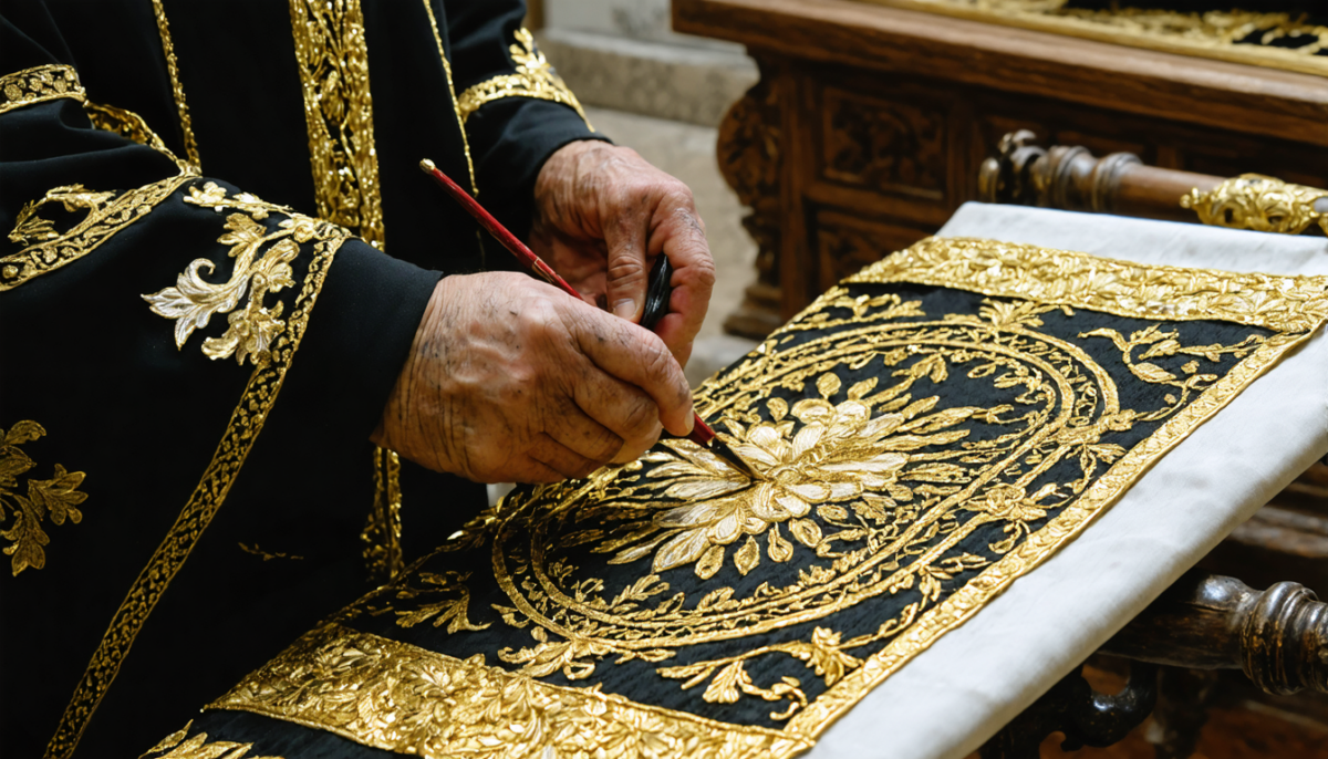 découvrez la signification profonde de la chasuble noire et son rôle essentiel dans les célébrations liturgiques, symbole de deuil et de recueillement dans la tradition chrétienne.