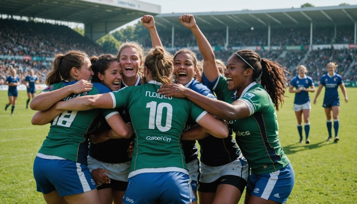 Les Lionnes rugissent au sommet : le rugby féminin d'élite s'impose au Stade Bordelais