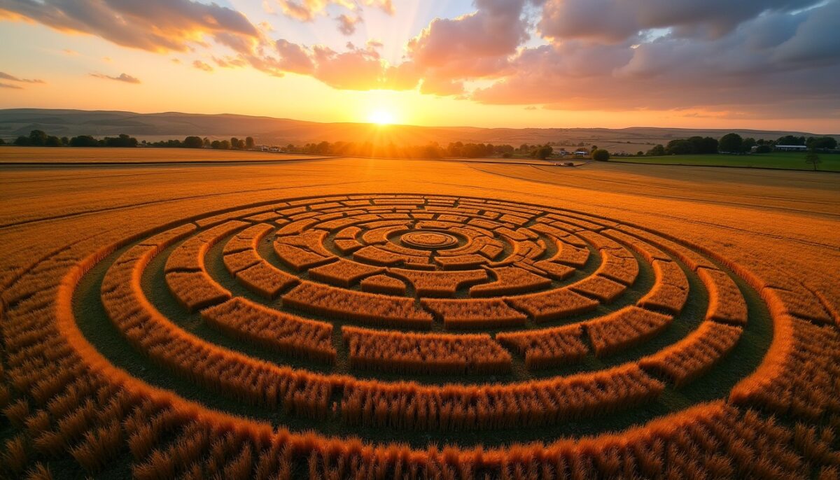 Les Crop Circles : Origines Mystérieuses, Théories Fascinantes et Faits Essentiels à Connaître